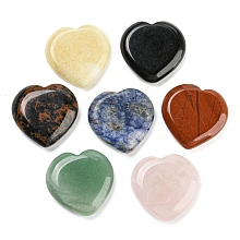 Natural Mixed Stone Worry Stones G-D068-02