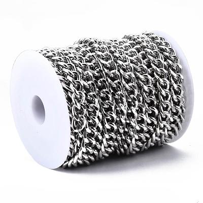 Iron Cuban Link Chains CH-R013-14x10x3-P-1