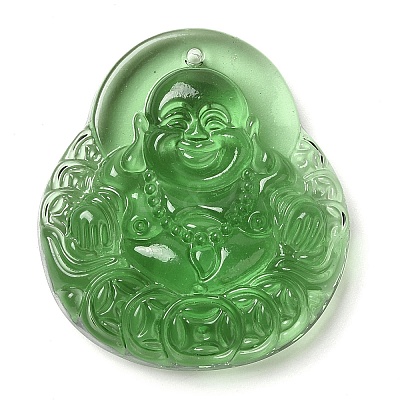Glass Pendants GLAA-C033-04F-1
