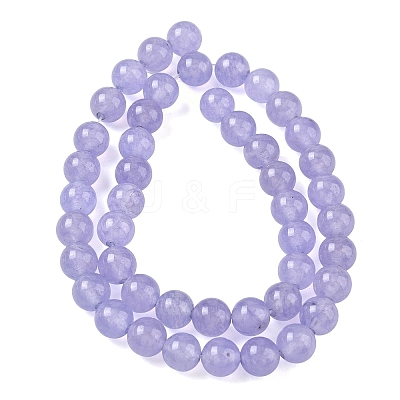 Dyed Natural White Jade Beads Strands GG-CBA9281-B01-8mm-1