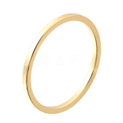 Brass Plain Bangles for Women BJEW-D339-01G-1