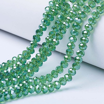 Electroplate Glass Beads Strands LS-EGLA-A034-T2mm-A10-1
