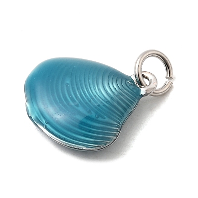 Brass Enamel Charms KK-A268-08P-02-1