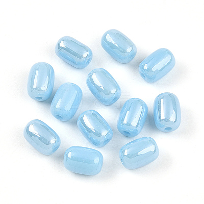 Opaque Glass Beads GLAA-Z012-01J-1