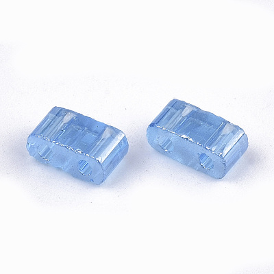 2-Hole Glass Seed Beads SEED-S023-36B-02-1