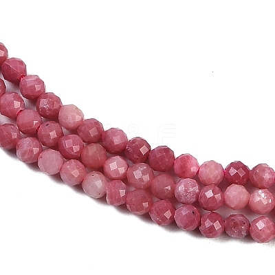 Natural Rhodonite Beads Strands G-P553-G06-01-1