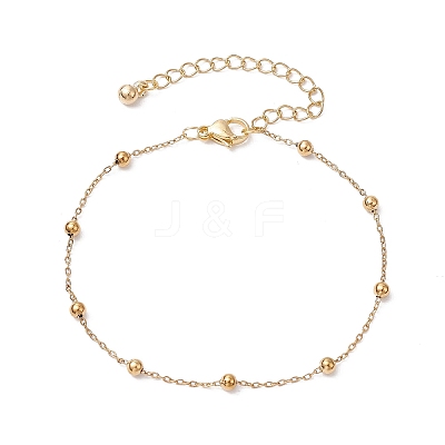 304 Stainless Steel Cable Chains Bracelets BJEW-JB11499-01-1