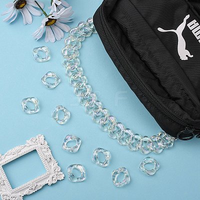 Transparent Acrylic Linking Rings LS-PACR-R246-053-1