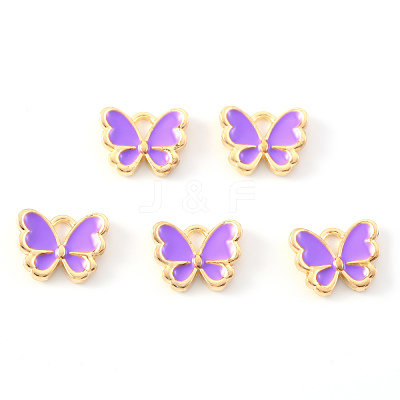 Alloy Enamel Charms ENAM-S121-070E-1