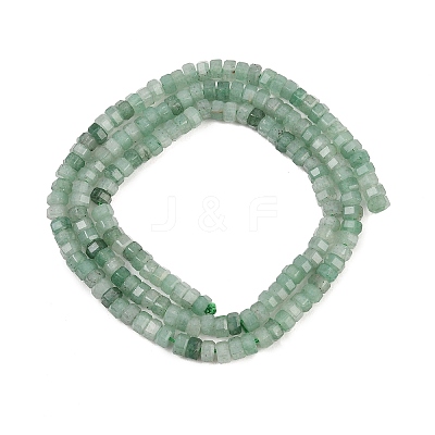 Natural Green Aventurine Beads Strands G-G345-C28-2x4mm-1