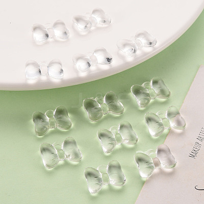 Transparent Acrylic Pendants LS-TACR-T024-02BA-205-1