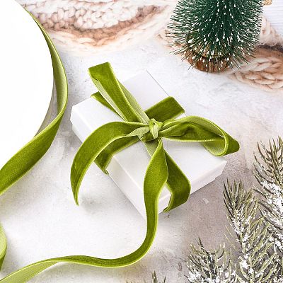 5/8 inch Single Face Velvet Ribbon OCOR-R019-15.9mm-152-1
