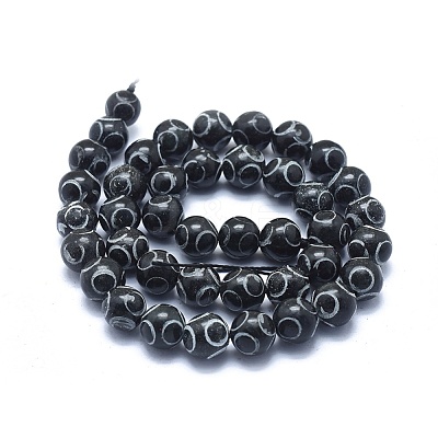 Natural Xiuyan Jade Bead Strands G-O179-B03-10mm-1