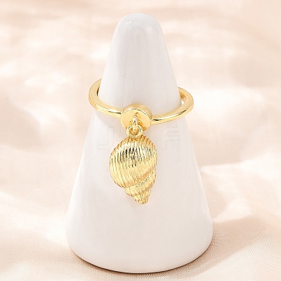 Brass Adjustable Finger Rings RJEW-C145-04G-1