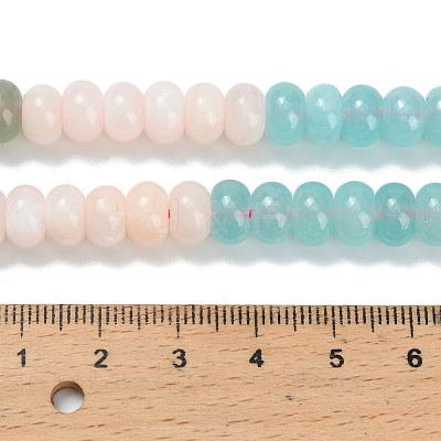 Gradient Color Natural White Jade Beads Strands G-NH0053-A01-01-1