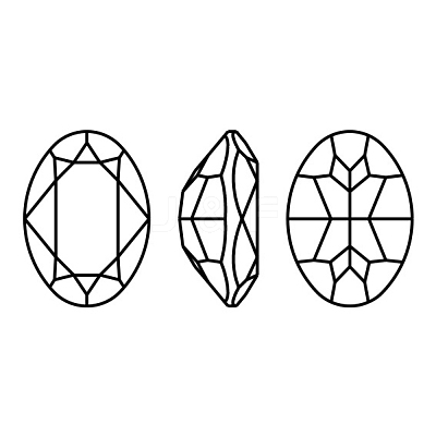 Preciosa® MAXIMA Crystal Fancy Stones X-PRC-FF14-70020-1