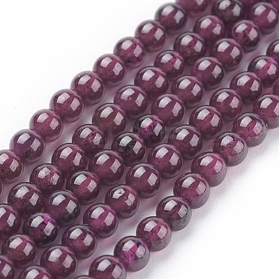 Gemstone Beads Strands X-G-G099-3mm-36-1
