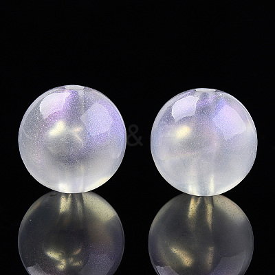 Transparent Acrylic Beads OACR-N008-108D-01-1