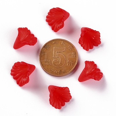 Frosted Acrylic Bead Caps MACR-S371-10A-712-1