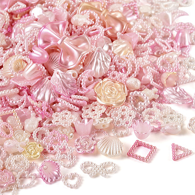Opaque ABS Plastic Beads FIND-TAC0016-33C-1