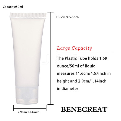 PE Plastic Refillable Flip Top Cap Bottles X1-MRMJ-WH0037-02B-1