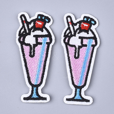 Computerized Embroidery Cloth Iron On Patches FIND-T030-166-1