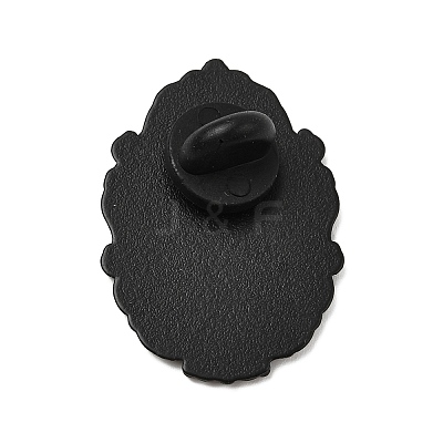 Oval Enamel Pins LS-JEWB-I059-02EB-01-1