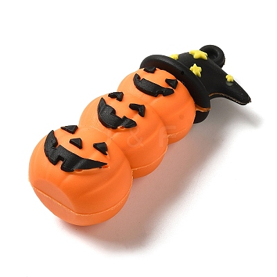 Halloween Theme PVC Plastic Big Pendants KY-N023-03D-1