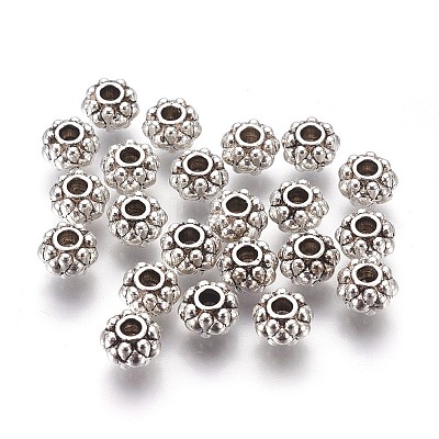Tibetan Style Alloy Spacer Beads X-LF0914Y-NF-1