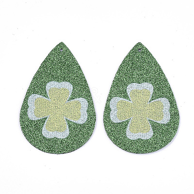 PU Leather Big Pendants LS-FIND-S311-006C-1