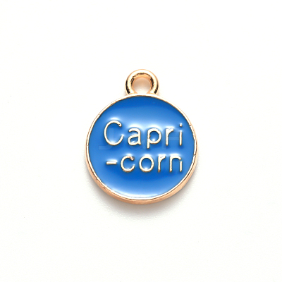 Alloy Enamel Pendants ENAM-S124-01A-02E-1