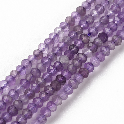 Natural Amethyst Beads Strands G-S362-102-1