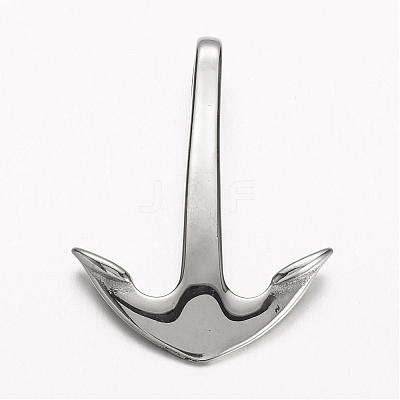 Tarnish Resistant 304 Stainless Steel Pendants STAS-D166-10P-1