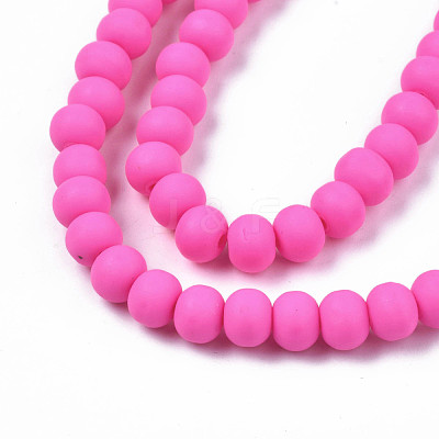 Handmade Polymer Clay Beads Strands CLAY-N008-053-03-1