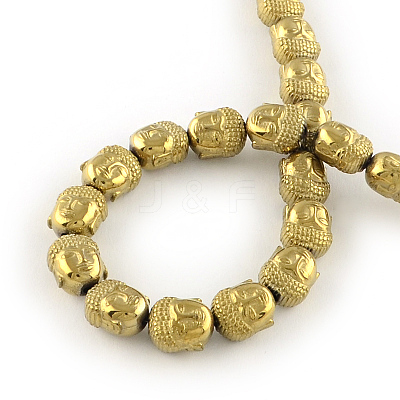 Electroplated Non-magnetic Synthetic Hematite Beads Strands X-G-R259-47G-1