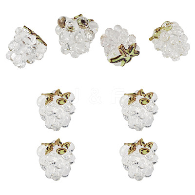 4Pcs Handmade Lampwork Beads LAMP-TA0002-24D-1