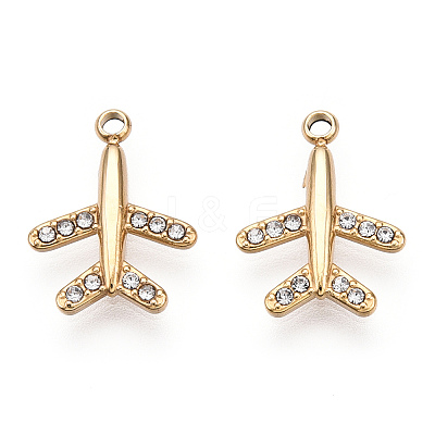 304 Stainless Steel Charms STAS-T064-27G-1
