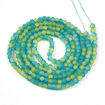 Crackle Glass Beads X1-GLAA-N009-4mm-10-1