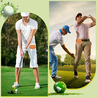 Imitation Leather Double Golf Ball Storage Bags AJEW-WH0258-576B-1