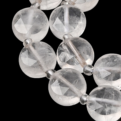 Natural Quartz Crystal Beads Strands G-D105-A06-1