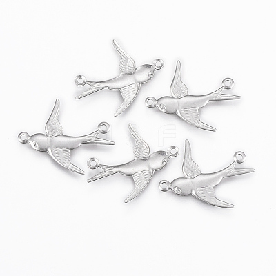 Tarnish Resistant 304 Stainless Steel Pendants STAS-P175-13P-1