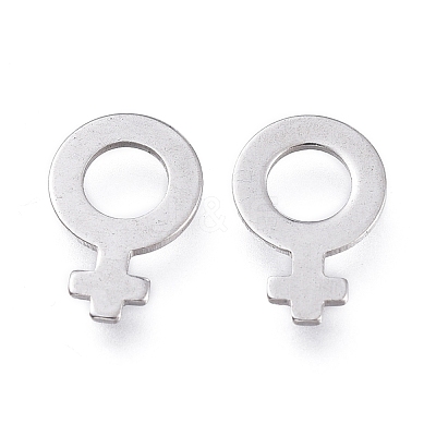 Tarnish Resistant Smooth 304 Stainless Steel Charms STAS-M281-03P-1