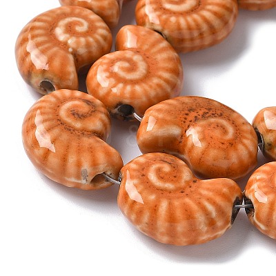 Ocean Series Handmade Porcelain Beads PORC-R002-03H-1