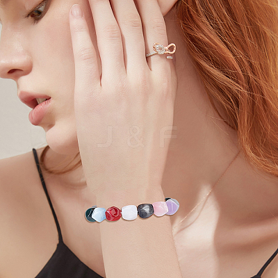 80Pcs Resin Imitation Cat Eye Beads RESI-PA0001-50-1
