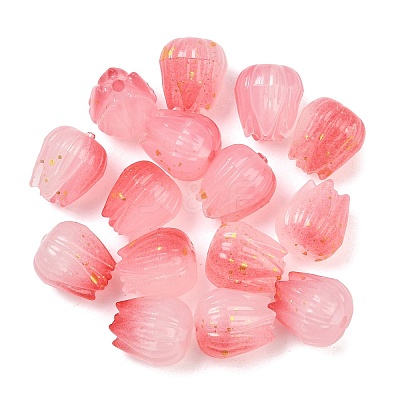 Opaque Acrylic Beads OACR-G054-04C-1