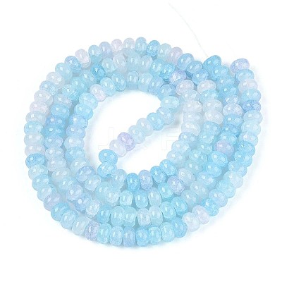 Glass Beads Strands GLAA-N059-5x8mm-07-1