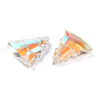 Glass Rhinestone Pendants RGLA-O002-A01-001PS-1