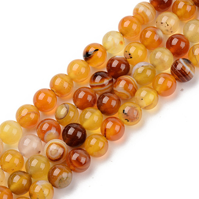 Natural Sardonyx Beads Strands G-S369-002C-B02-1