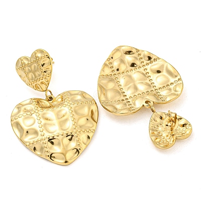 Ion Plating(IP) 304 Stainless Steel Ear Studs EJEW-P270-06B-G-1