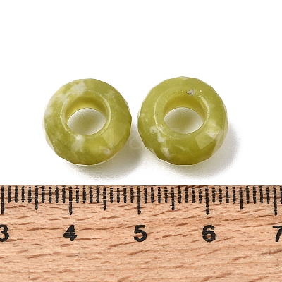 Natural Lemon Jade European Beads GG-NH0003-A15-1